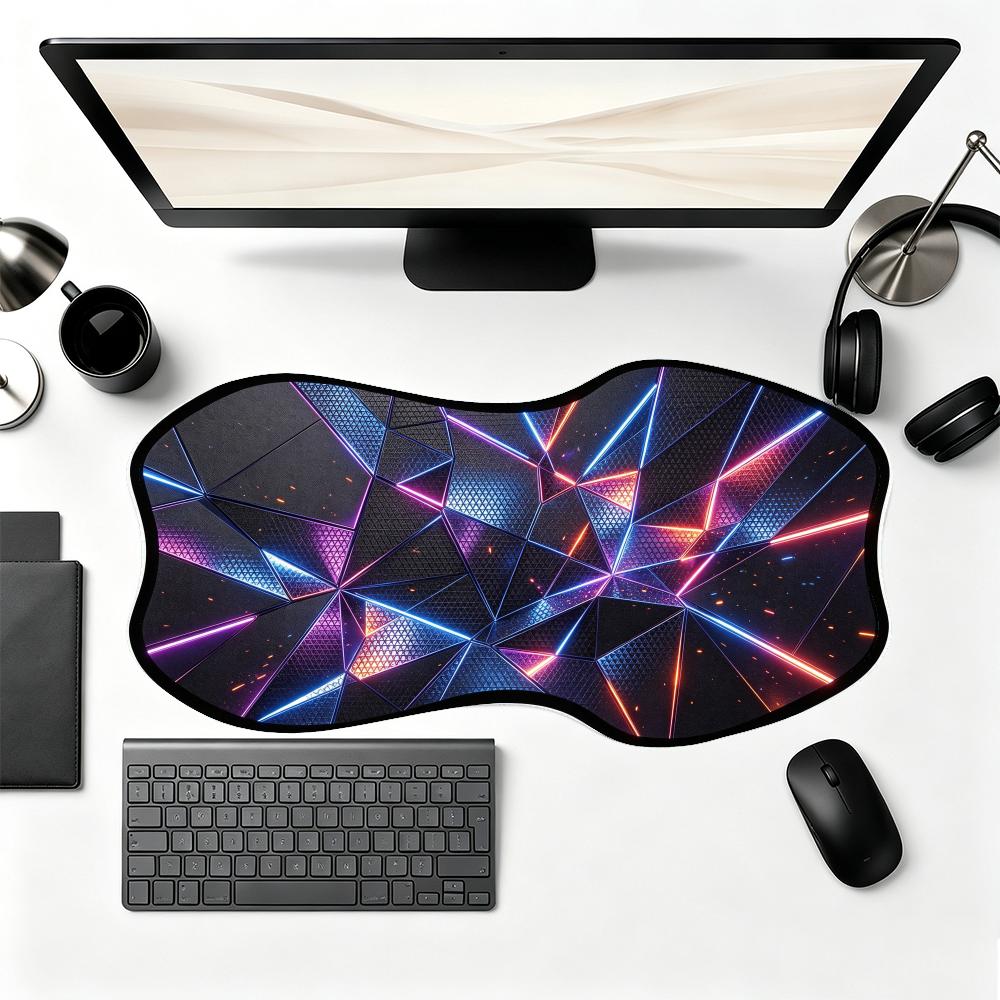 Office Of Tech - Games Playmat Blue Cyber Spiral Tech