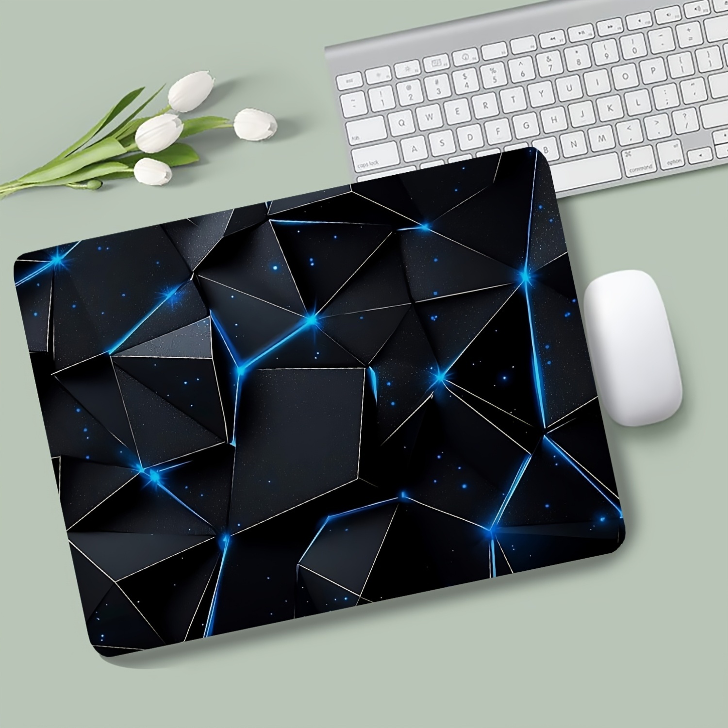Office Tech Wear - Merk Iron Art Muismat Anime Geometrische