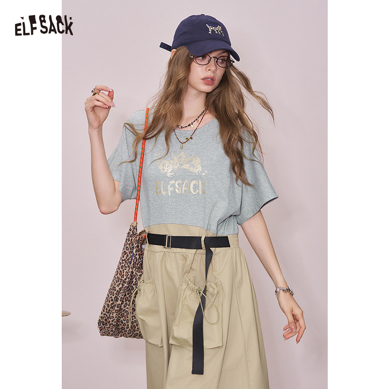 Office Tech Wear - ELFSACK 2025 Zomer Nieuwe Collectie Y2K