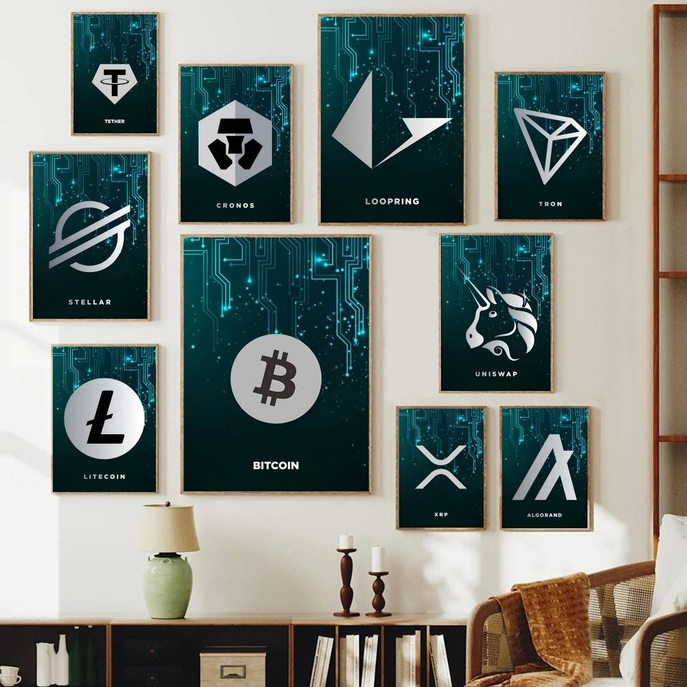 Tech Circuit Crypto Symbol Pos - Office Of Tech recensie en prijs