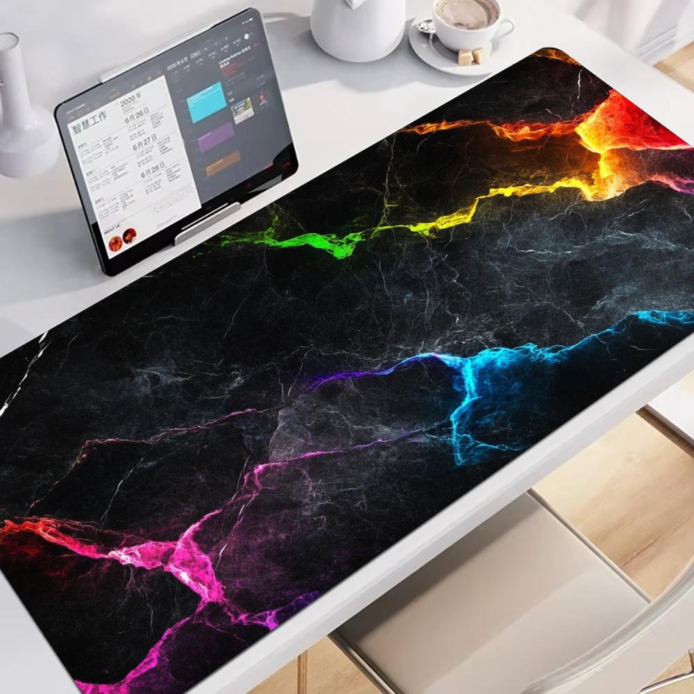 Grote XXL Gaming Muismat Burea - Office Tech Background recensie en prijs