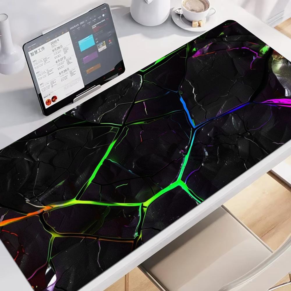 Grote XXL Gaming Muismat Burea - Office Tech Background recensie en prijs