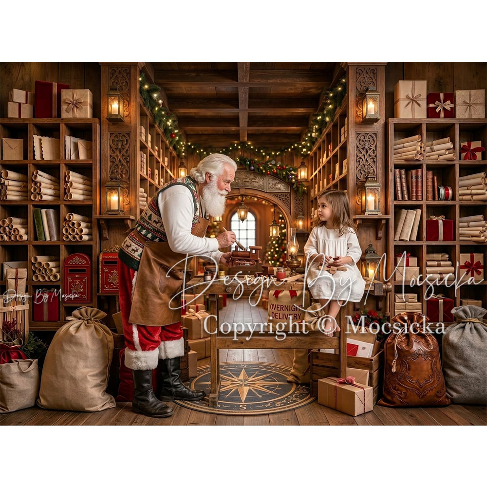 Mocsicka Kerstpostkantoor Acht - Office Tech Background recensie en prijs