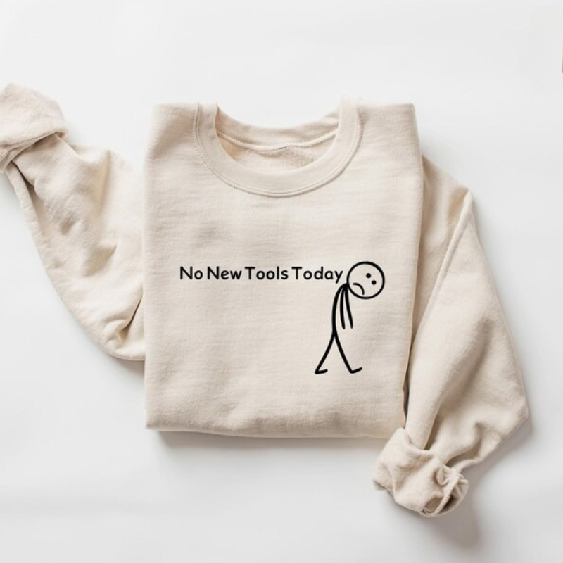 Nee New Tools Today Sweatshirt - Office Of Tech recensie en prijs