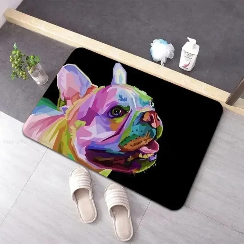 Abstracte Topo deurmat met neo - Office Tech Background recensie en prijs