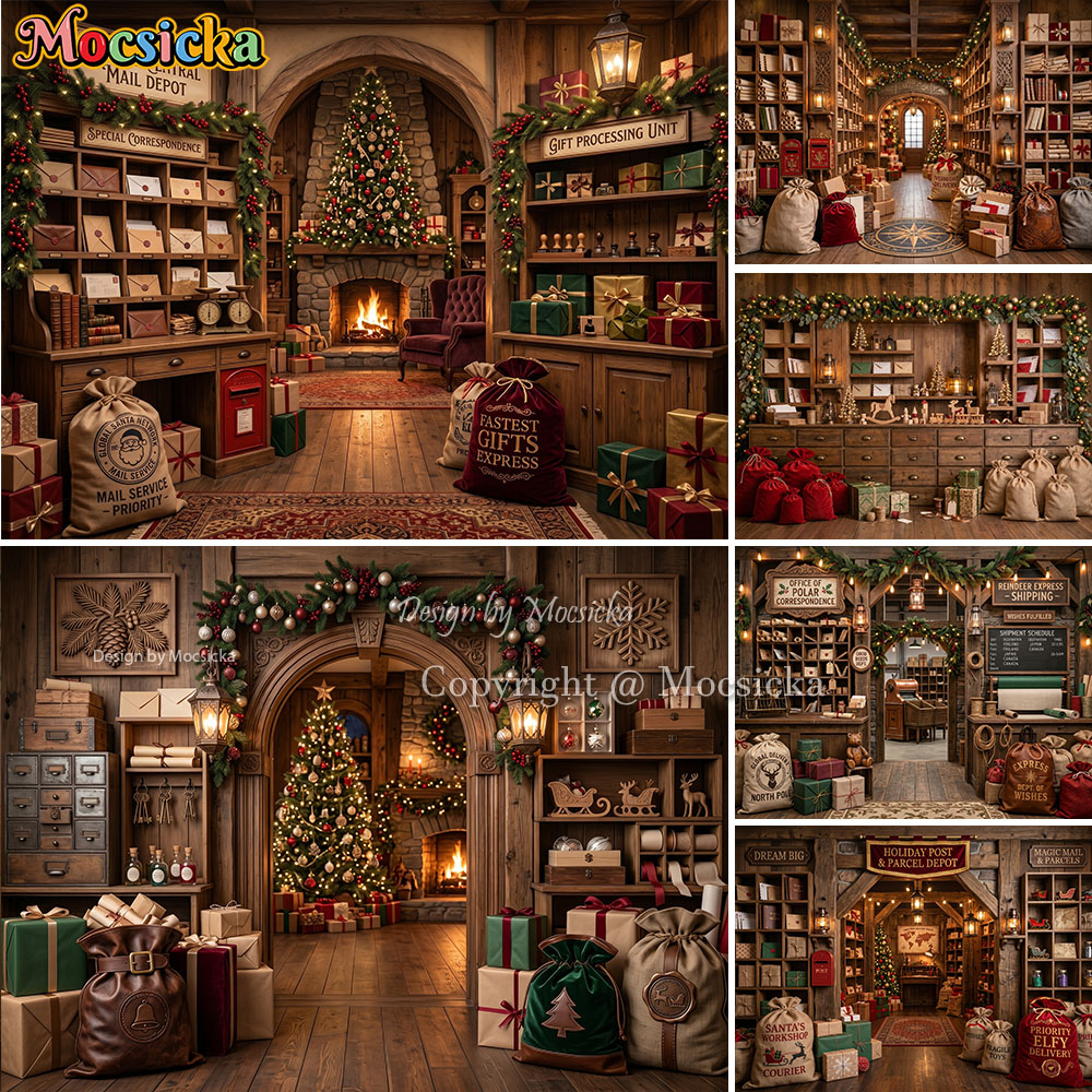 Mocsicka Kerstpostkantoor Acht - Office Tech Background recensie en prijs