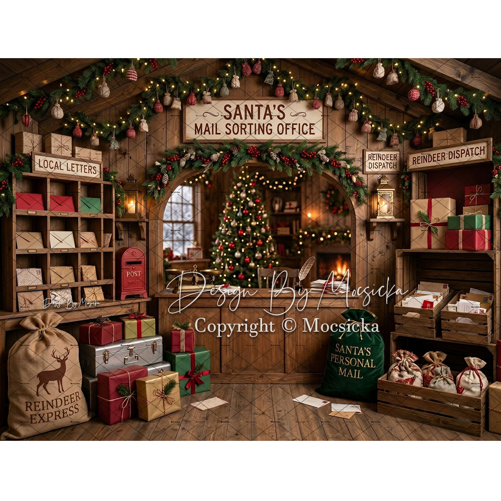 Mocsicka Kerstpostkantoor Acht - Office Tech Background recensie en prijs