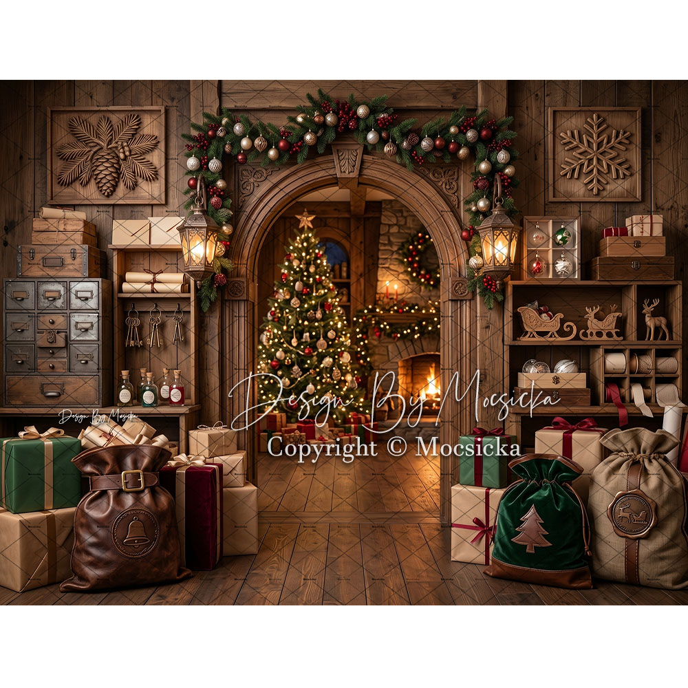 Mocsicka Kerstpostkantoor Acht - Office Tech Background recensie en prijs