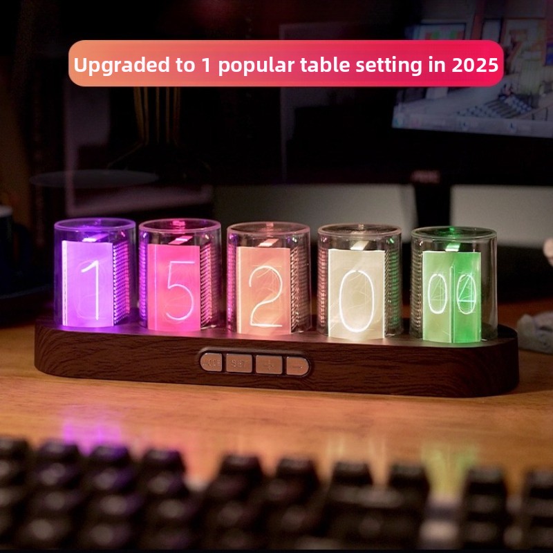 LED Nixie Tube Clock RGB Gamin - Office Tech Set Up recensie en prijs