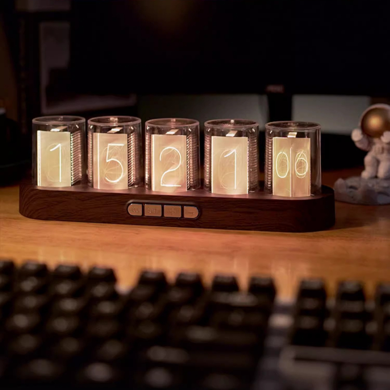 LED Nixie Tube Clock RGB Gamin - Office Tech Set Up recensie en prijs