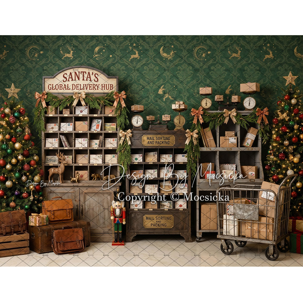Mocsicka Kerstmis Noordpool Po - Office Tech Background recensie en prijs